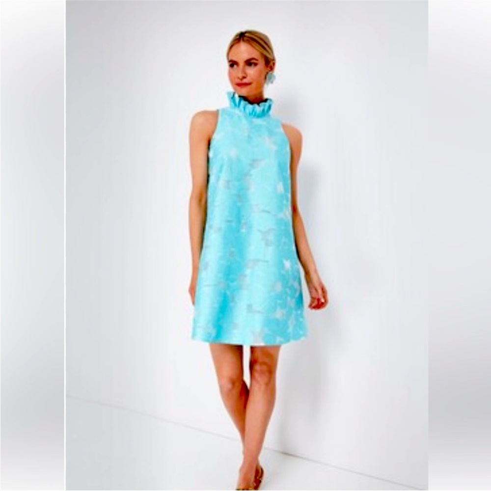 Tuckernuck Cyan Fil Coupe Blythe Dress